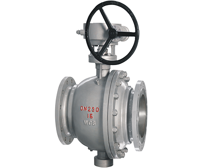 蜗轮法兰固定式球阀