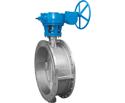 不锈钢蜗轮法兰蝶阀