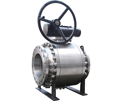 不锈钢蜗轮法兰球阀