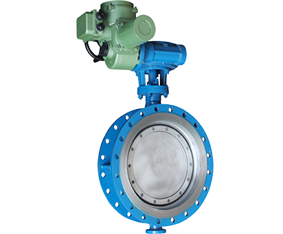电动法兰蝶阀2